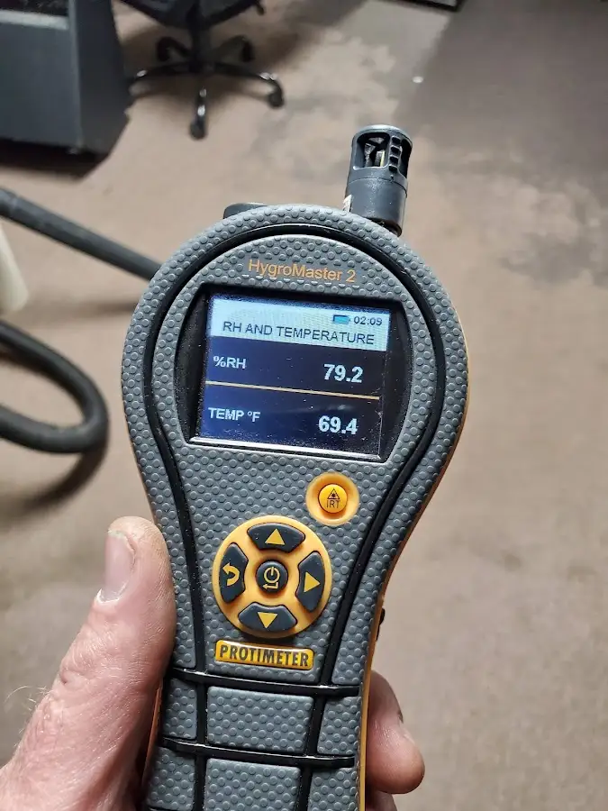 Moisture meter humidity assessment for Fire & Smoke Damage Restoration in Tifton