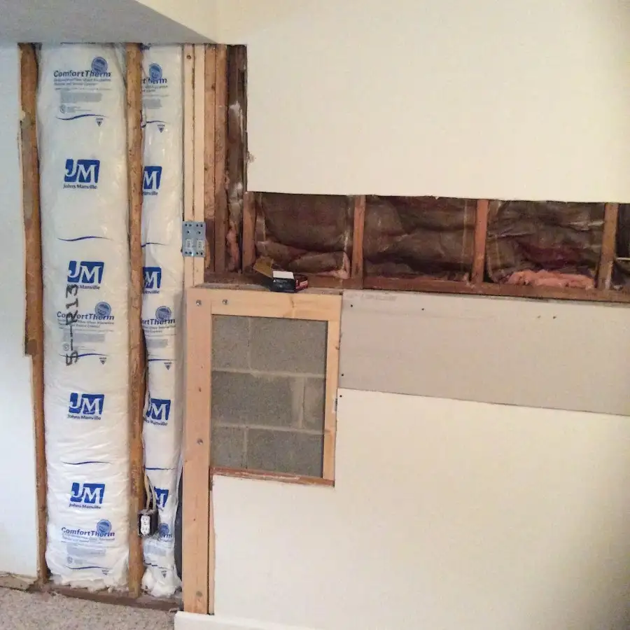Wall insulation replacement during Structural Drying in Tifton